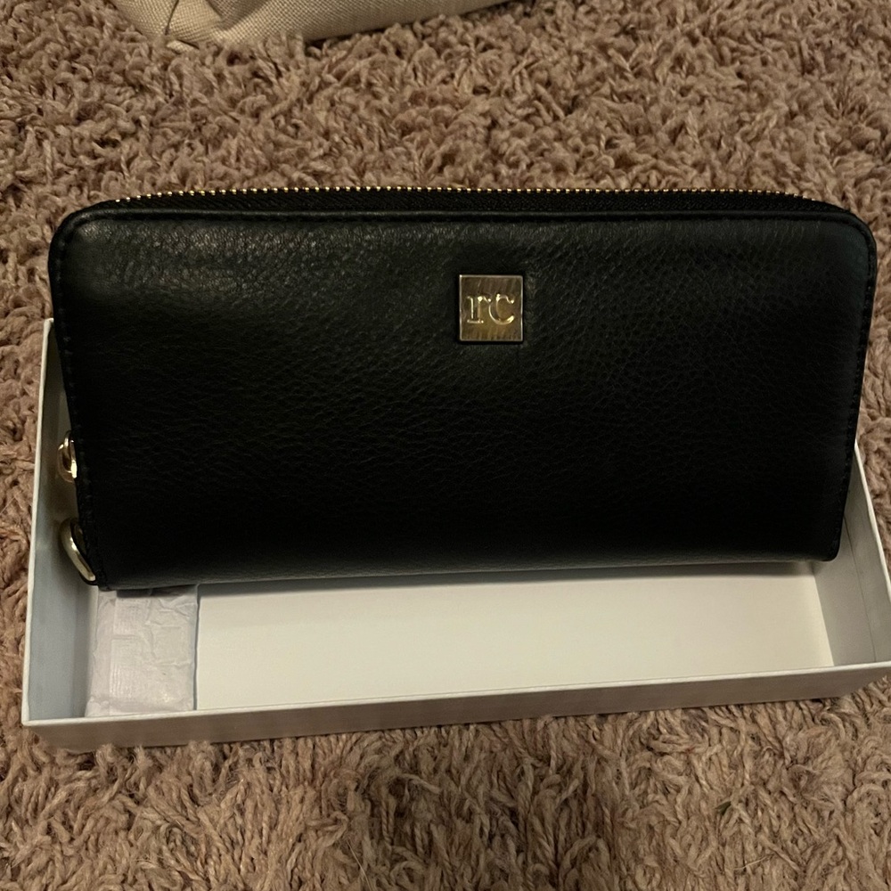 brand new Rachel Cruze ramsey black wallet